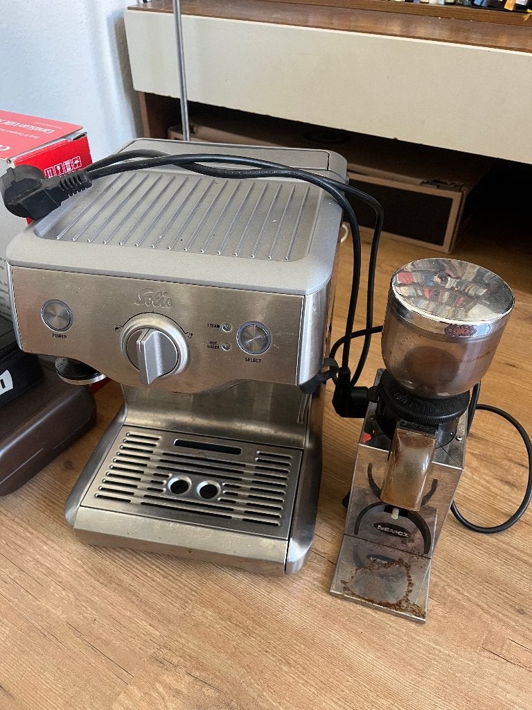 Solis espresso set, Ophalen, Gebruikt, Espresso apparaat