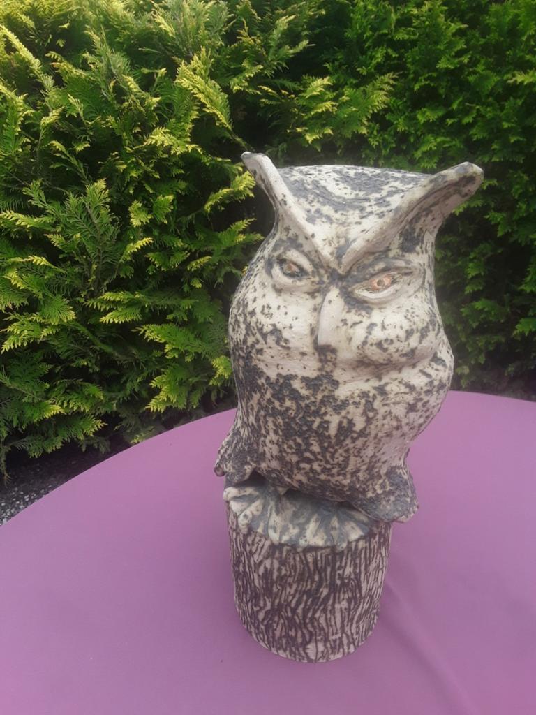 Uil van grove chamotte, Ophalen