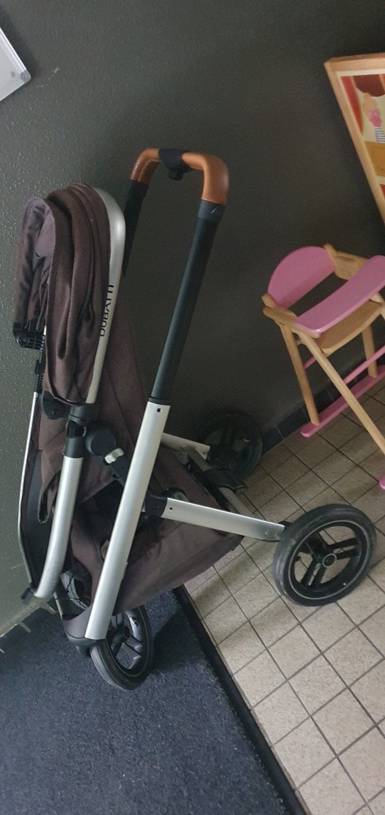 Dubatti kinderwagen - Bruin, Ophalen, Gebruikt, Kinderwagen, Bugaboo