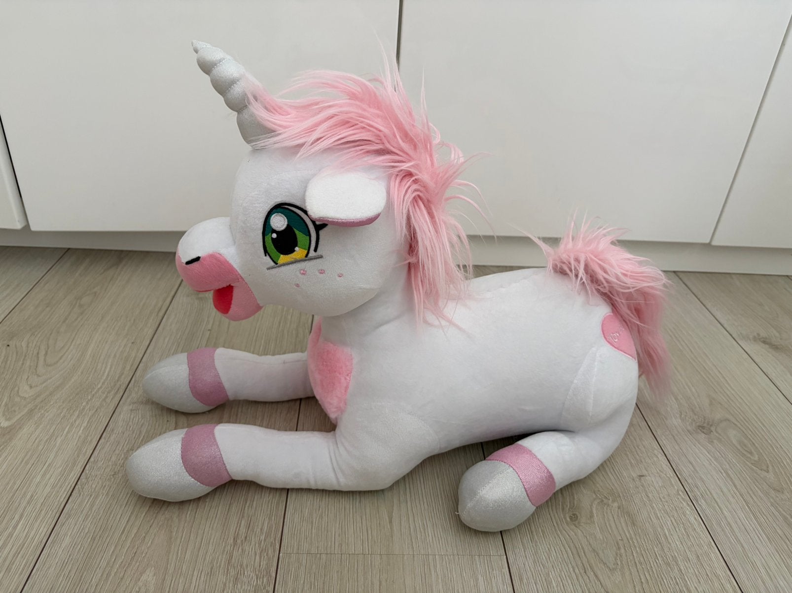 Mila unicorn xl knuffel Toverland, Ophalen of Verzenden, Zo goed als nieuw, Paard