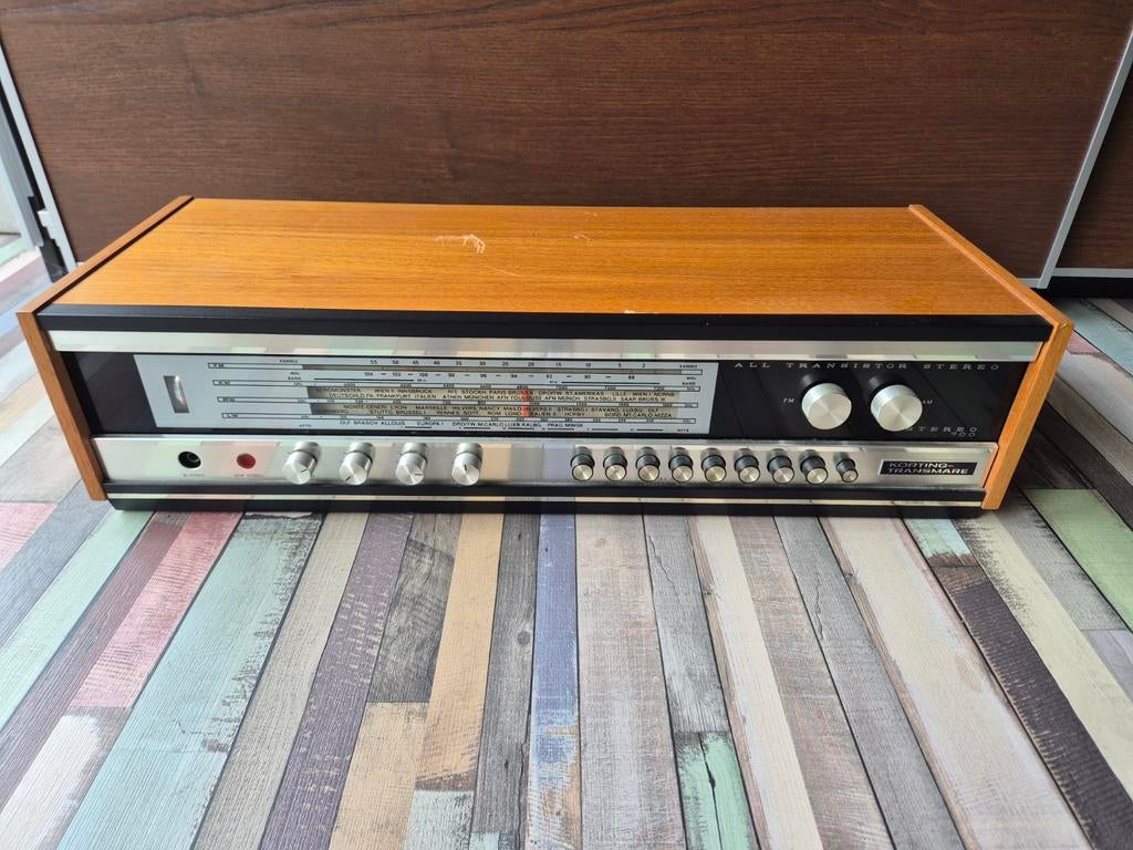 Körting radio werke stereo 700 receiver, Overige merken, Gebruikt, Ophalen of Verzenden, Minder dan 60 watt
