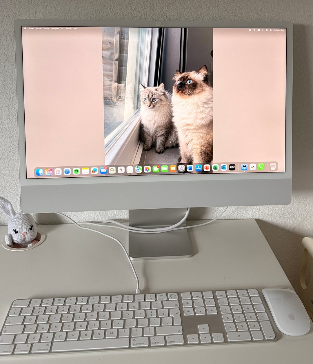 Apple iMac M1 2021 - 24 inch - 8GB RAM - 256GB SSD, Computers en Software, Ophalen, IMac, 24 inch, Zo goed als nieuw