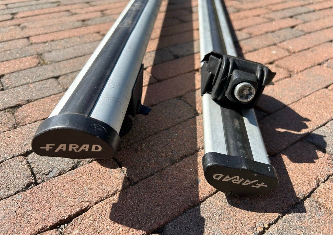 Dakdrager FARAD BEAMAR 3 120cm gesloten rail/diverse merken, Auto diversen, Dakdragers, Ophalen of Verzenden