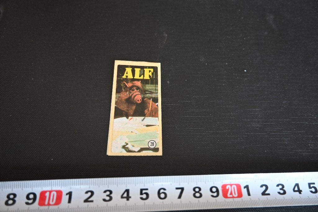 sticker kauwgom chewing gum ALF #28, Verzamelen, Ophalen of Verzenden, Zo goed als nieuw