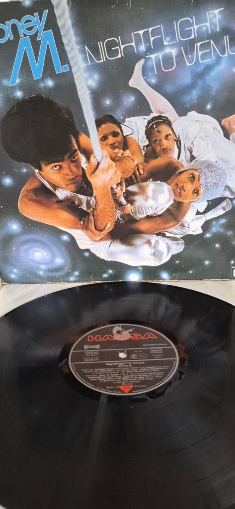 Boney M. - Nightflight to Venus (LP), Cd's en Dvd's, Vinyl | Pop, Gebruikt, 1970 - 1979, 12 inch, Fotohoes
