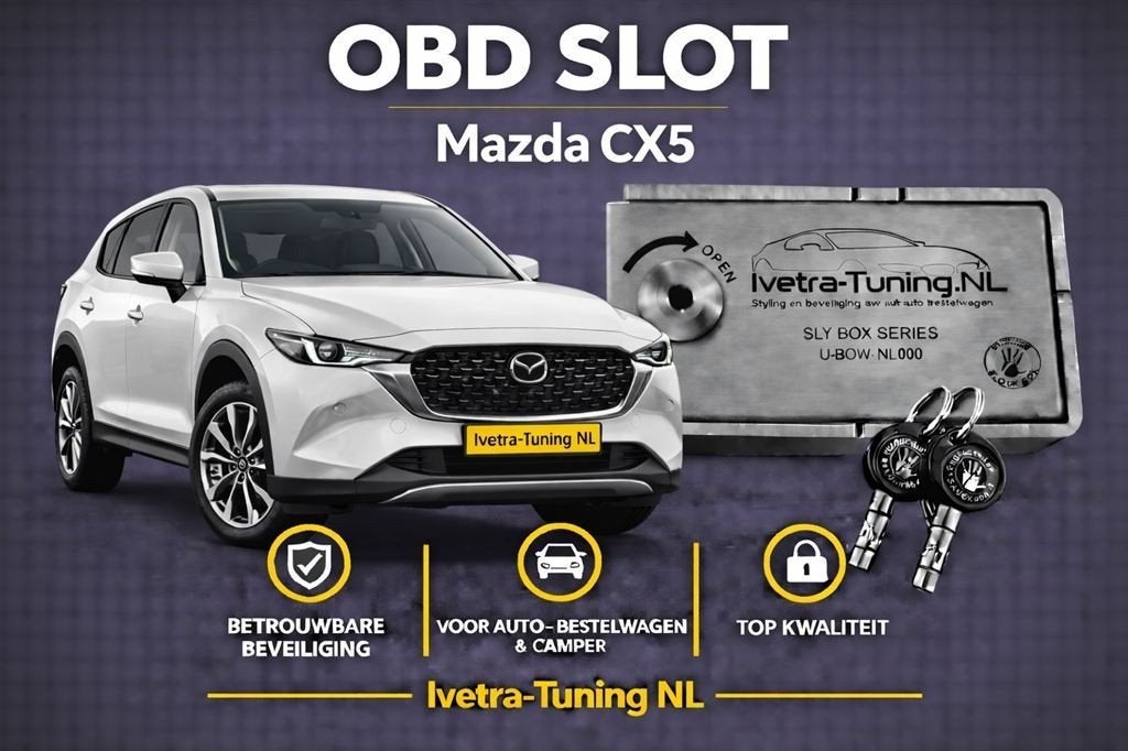OBD Slot Mazda CX-5 | OBD Lock Mazda CX-5, Verzenden, Info@ivetra-tuning.nl | www.ivetra-tuning.nl, Ivetra-Tuning NL, Huissen