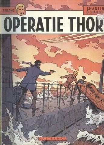 Lefranc Operatie Thor NR0973, Gelezen, Verzenden, Eén stripboek, Jacques Martin
