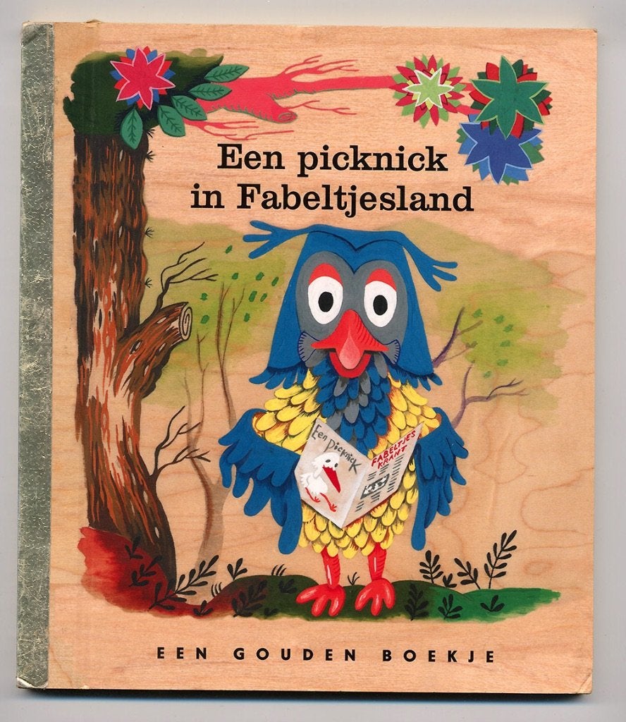Gouden Boekje - Een picknick in Fabeltjesland - L Valkenier, Verzamelen, Ophalen of Verzenden, Zo goed als nieuw, Tv, Overige typen