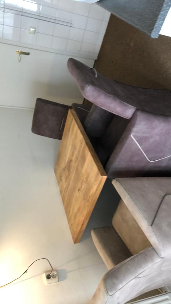 Eethoek 3 stoelen en tafel, Ophalen, Gebruikt, Minder dan 4 stoelen