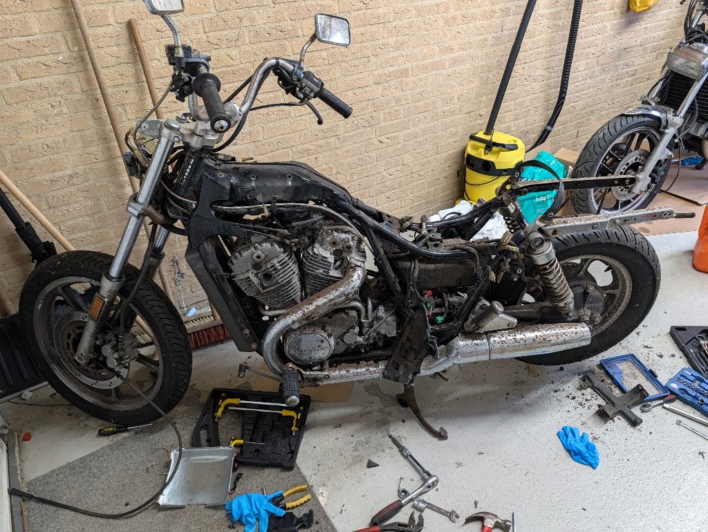 Onderdelen Honda Shadow VT700C 1986, Motoren, Ophalen of Verzenden