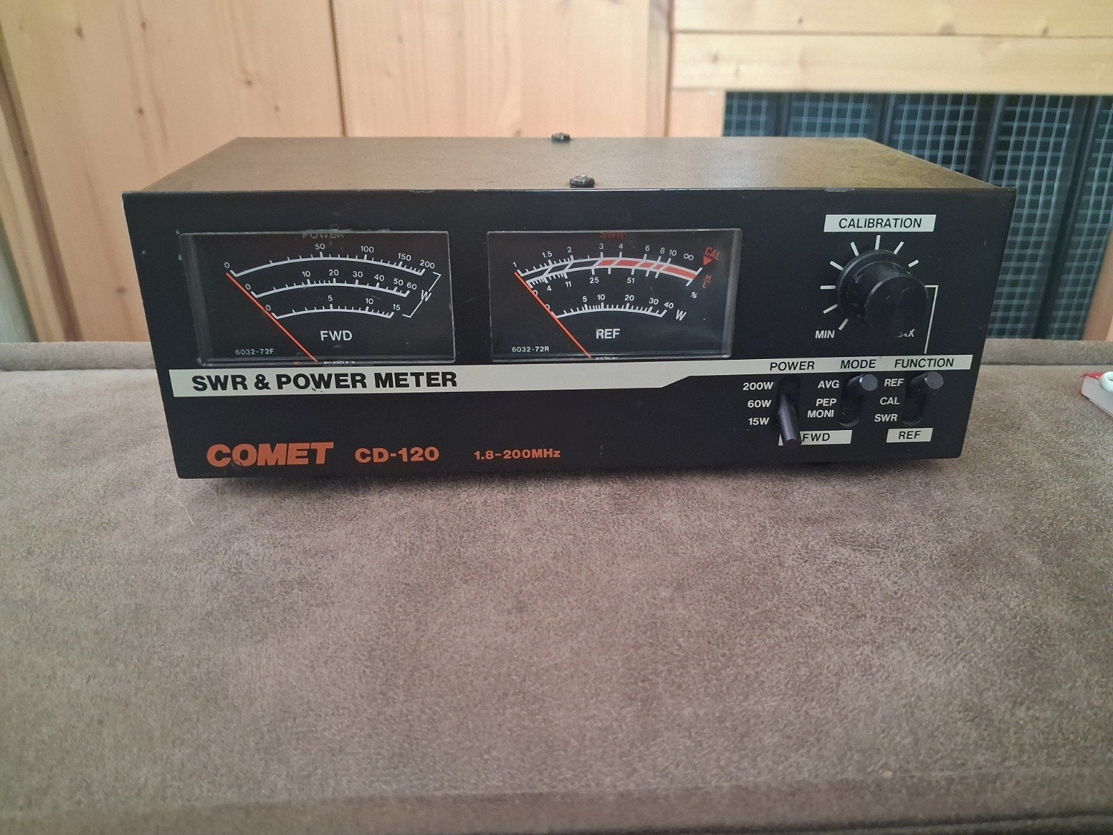 Comet CD-120  1.8-200mhz power/swr, Ophalen of Verzenden, Zo goed als nieuw