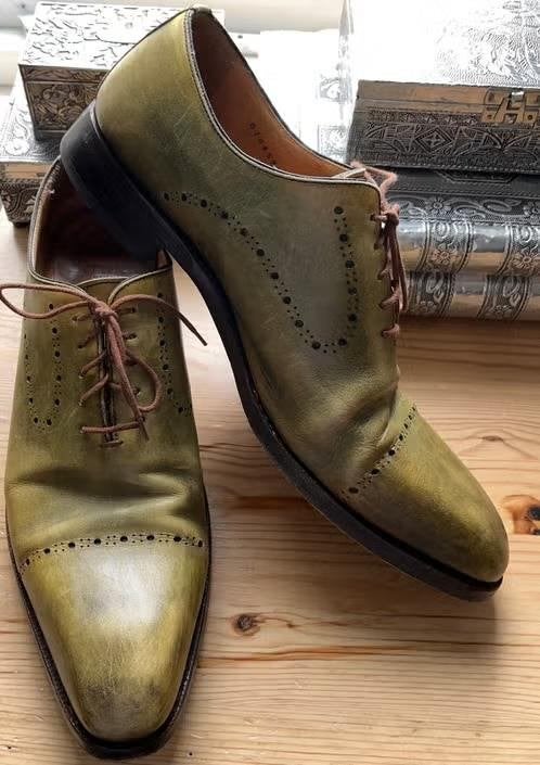 Berwick schoenen maat 9.5/44[v], Overige kleuren, Ophalen of Verzenden, Zo goed als nieuw, Veterschoenen