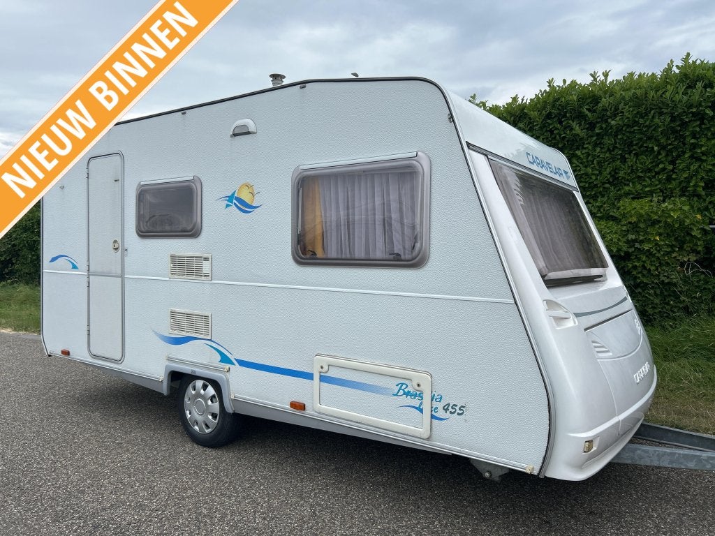 Caravelair Brasilia Luxe 455 FIETSENREK TOILET LUIFEL, Treinzit, 750 - 1000 kg, Contact@caravelair.tm.fr, Schokbreker