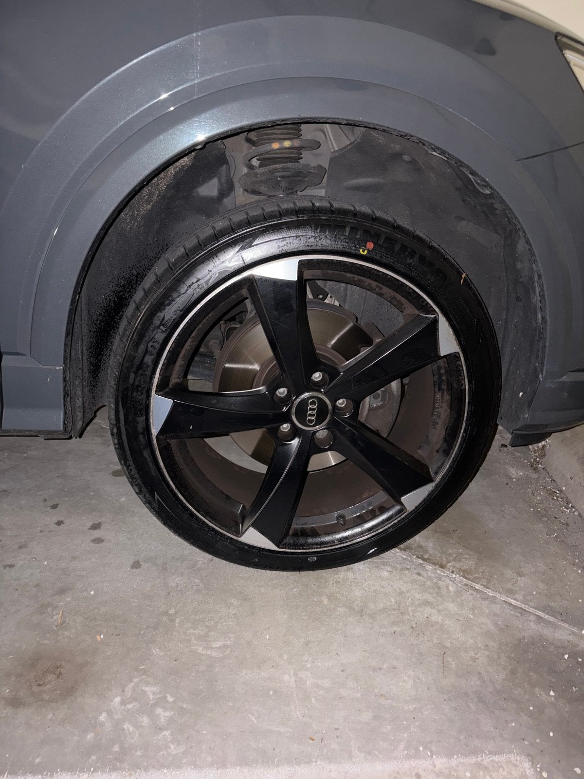 Audi velgen met banden - 19 inch - Topstaat, Ophalen, Gebruikt, 19 inch, Banden en Velgen