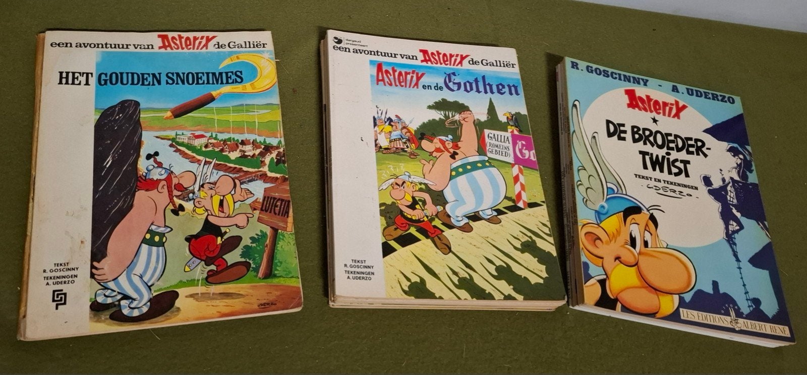 18 x Asterix stripboeken / diverse uitgeverijen, Meerdere stripboeken, Ophalen of Verzenden, Gelezen, Goscinny & Uderzo