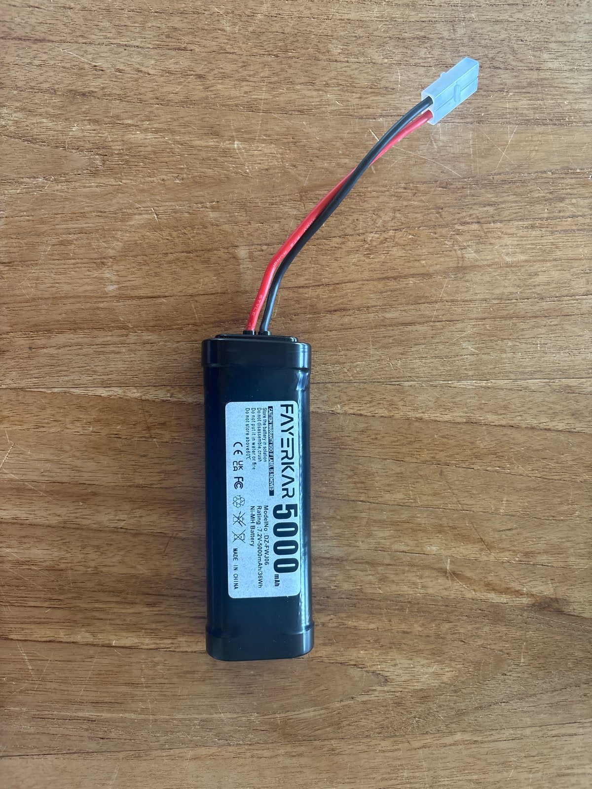 FAYERKAR 5000 mAh Ni-MH Batterij - Model DZ-FWJ05, Ophalen of Verzenden, Nieuw