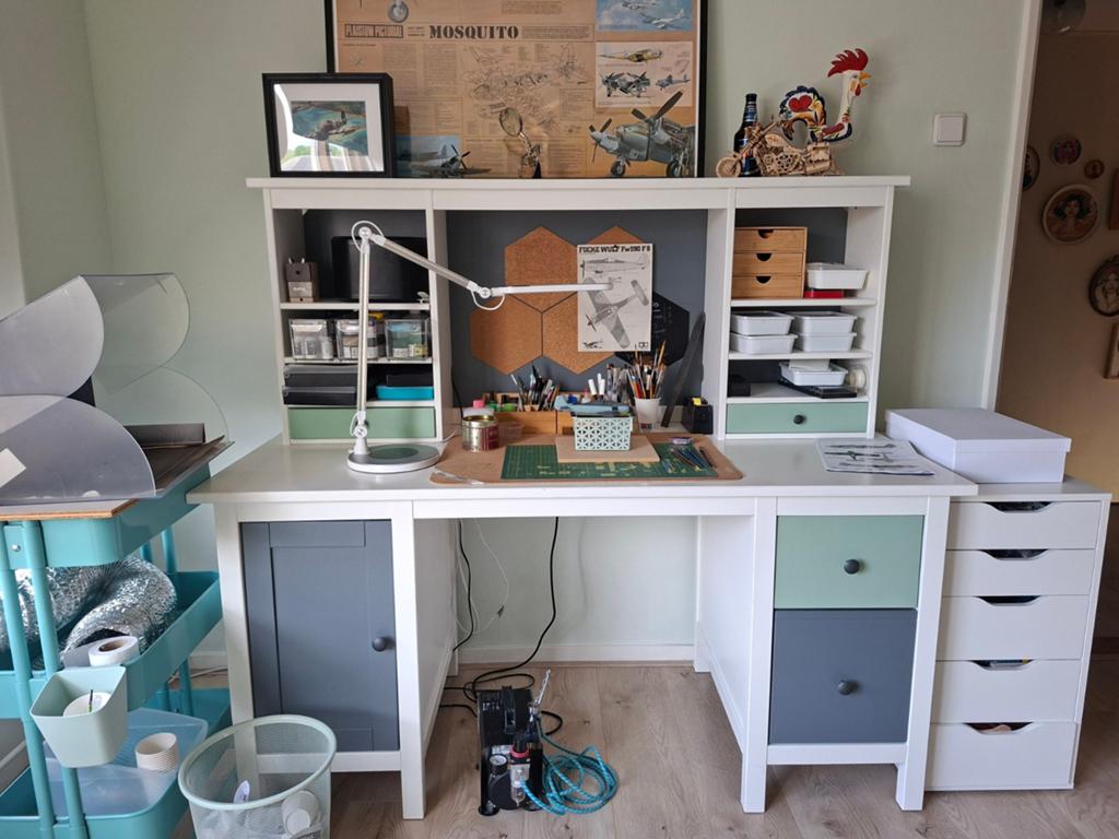 Ikea Hemnes Burea met bovendeel, Ophalen