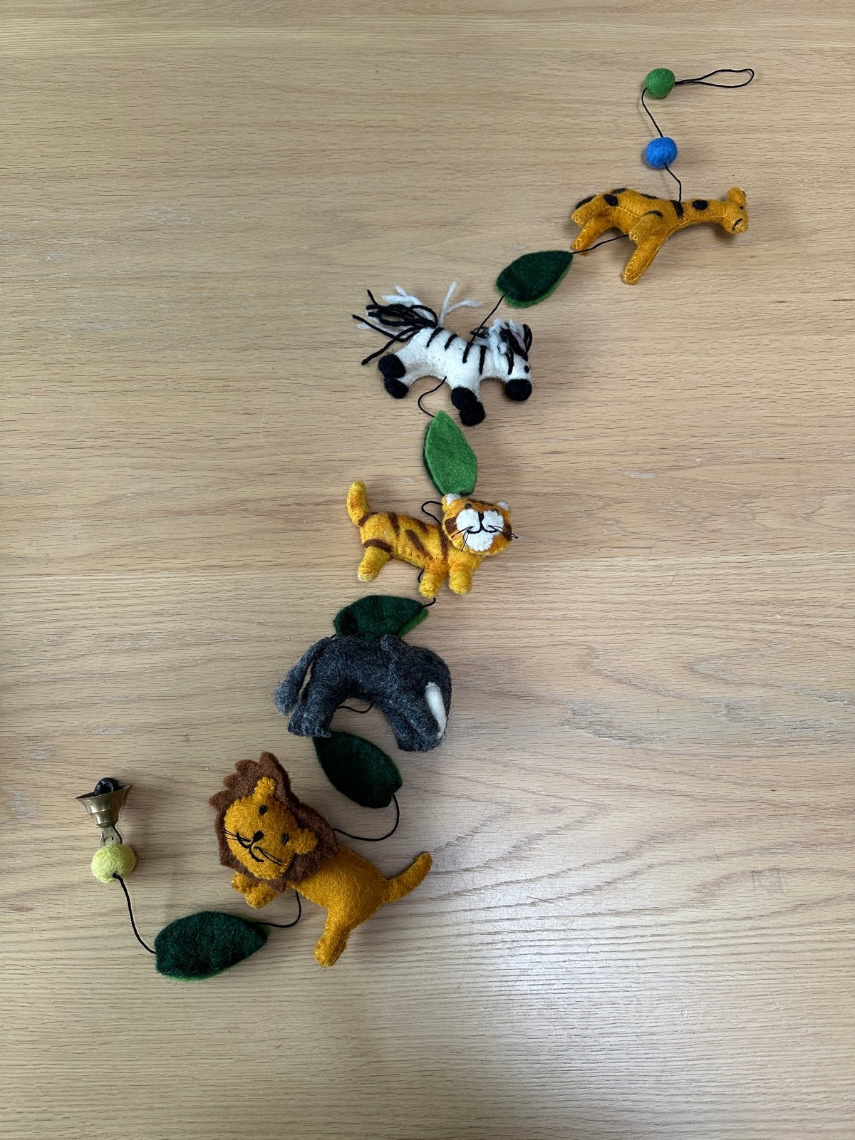 Sjaal met Verhaal vilten jungle-slinger Fairtrade Nepal, Overige merken, Nieuw, Ophalen of Verzenden, Wanddecoratie