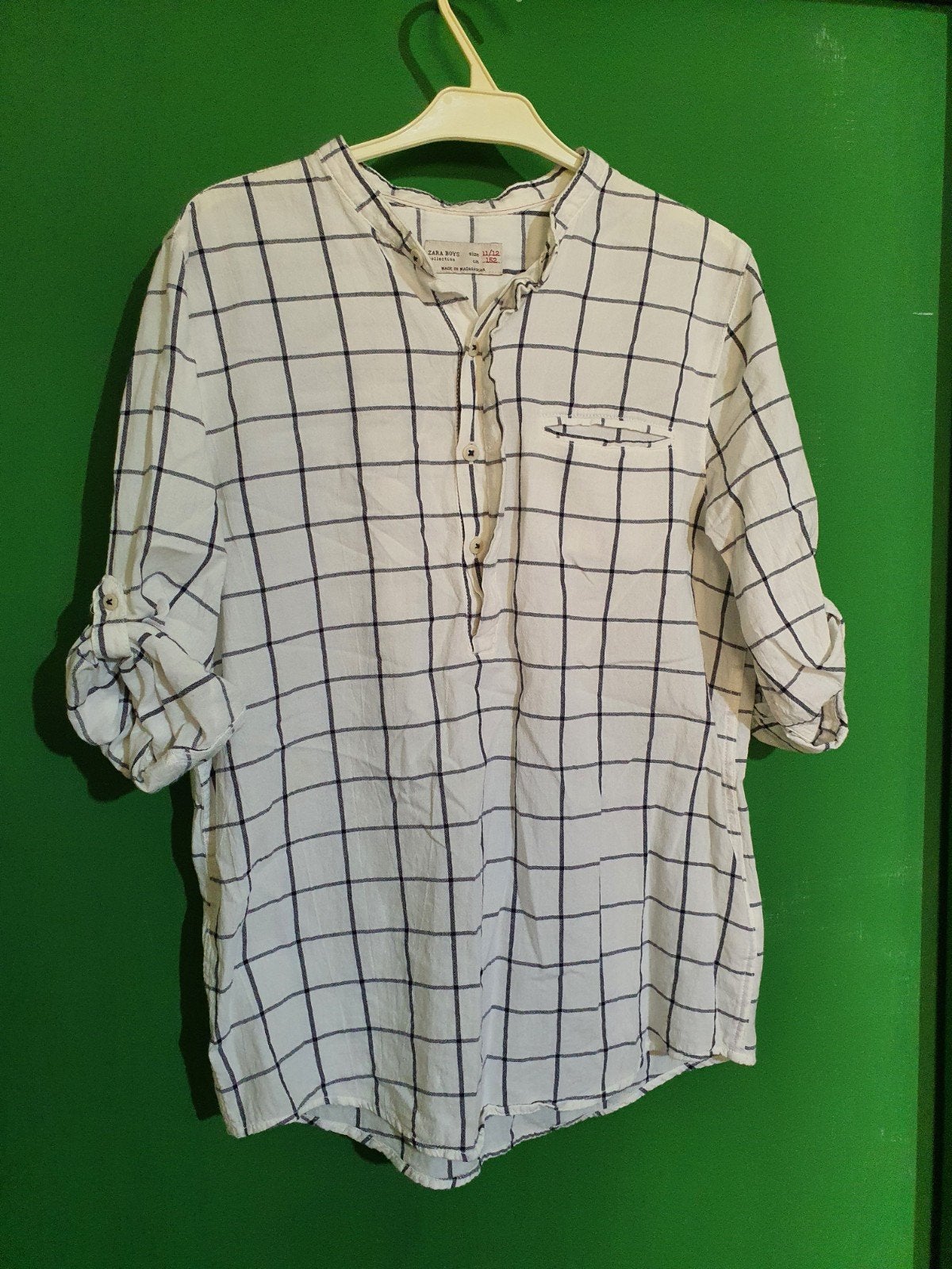 Overhemd blouse Zara boys maat 152, Ophalen of Verzenden, Jongen, Overhemd of Blouse