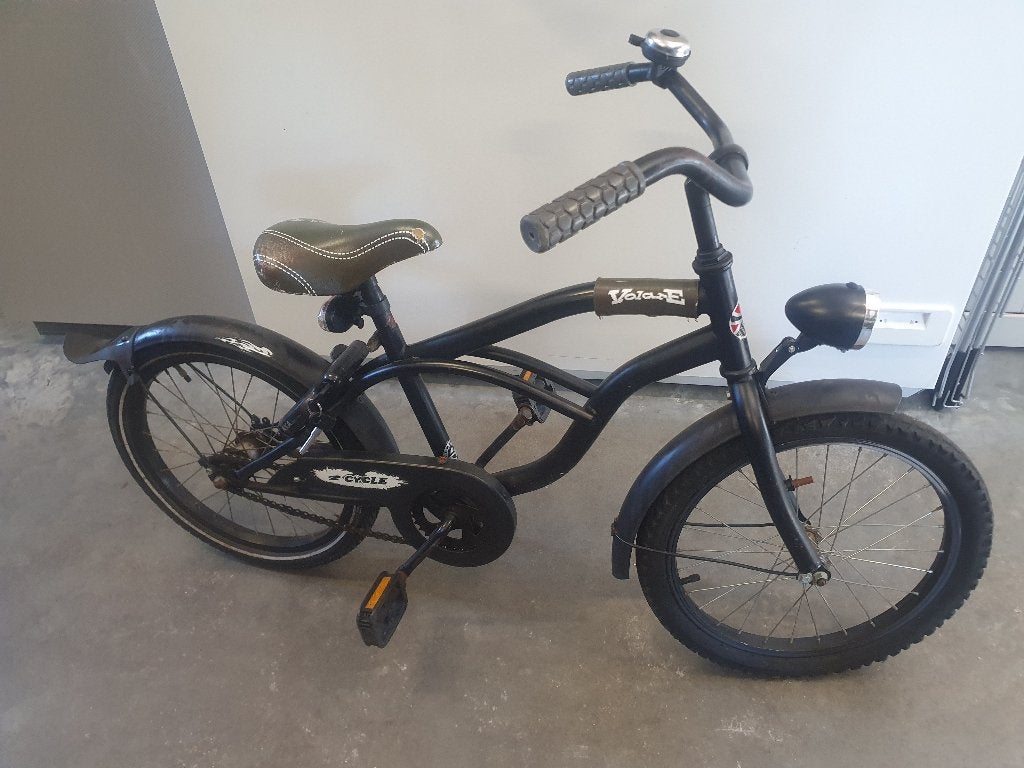 Volare Kinderfiets Zwart, Fietsen en Brommers, Fietsen | Kinderfietsjes, Ophalen, Terugtraprem, Zijwieltjes, Volare