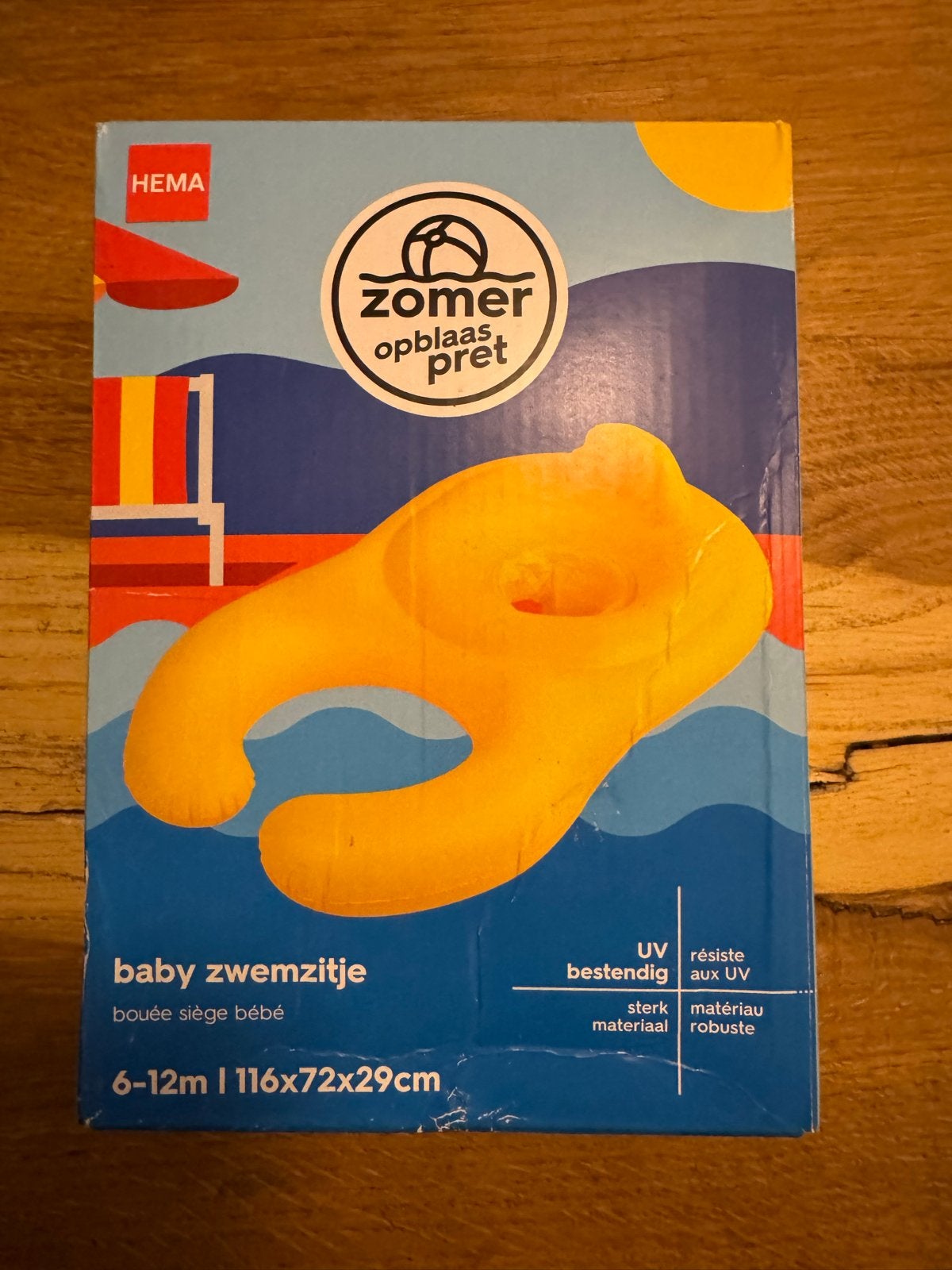 Hema Baby Zwemzitje - Nieuw in doos, Ophalen, Nieuw, Badzitje, Hema