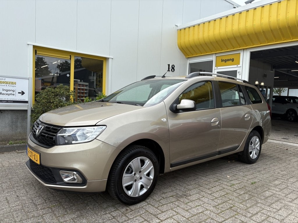 Dacia Logan MCV 1.0 TCe LPG-G3 Airco Trekhaak Camera Cruisec, Auto's, Dacia, Bruin, 1110 kg, Origineel Nederlands, Handgeschakeld