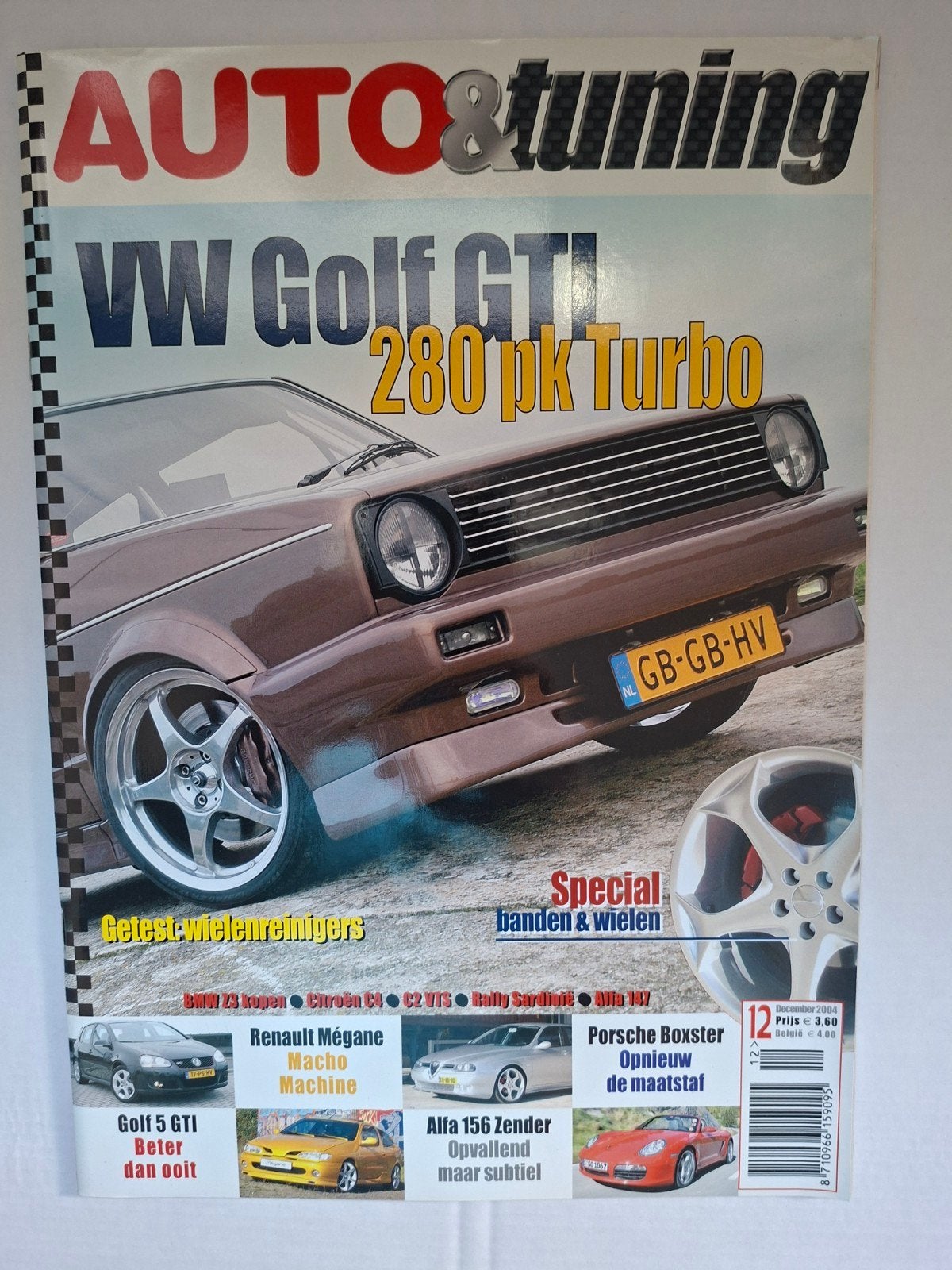 Auto & Tuning Magazine - VW Golf GTI 280 pk Turbo, Ophalen of Verzenden, Zo goed als nieuw