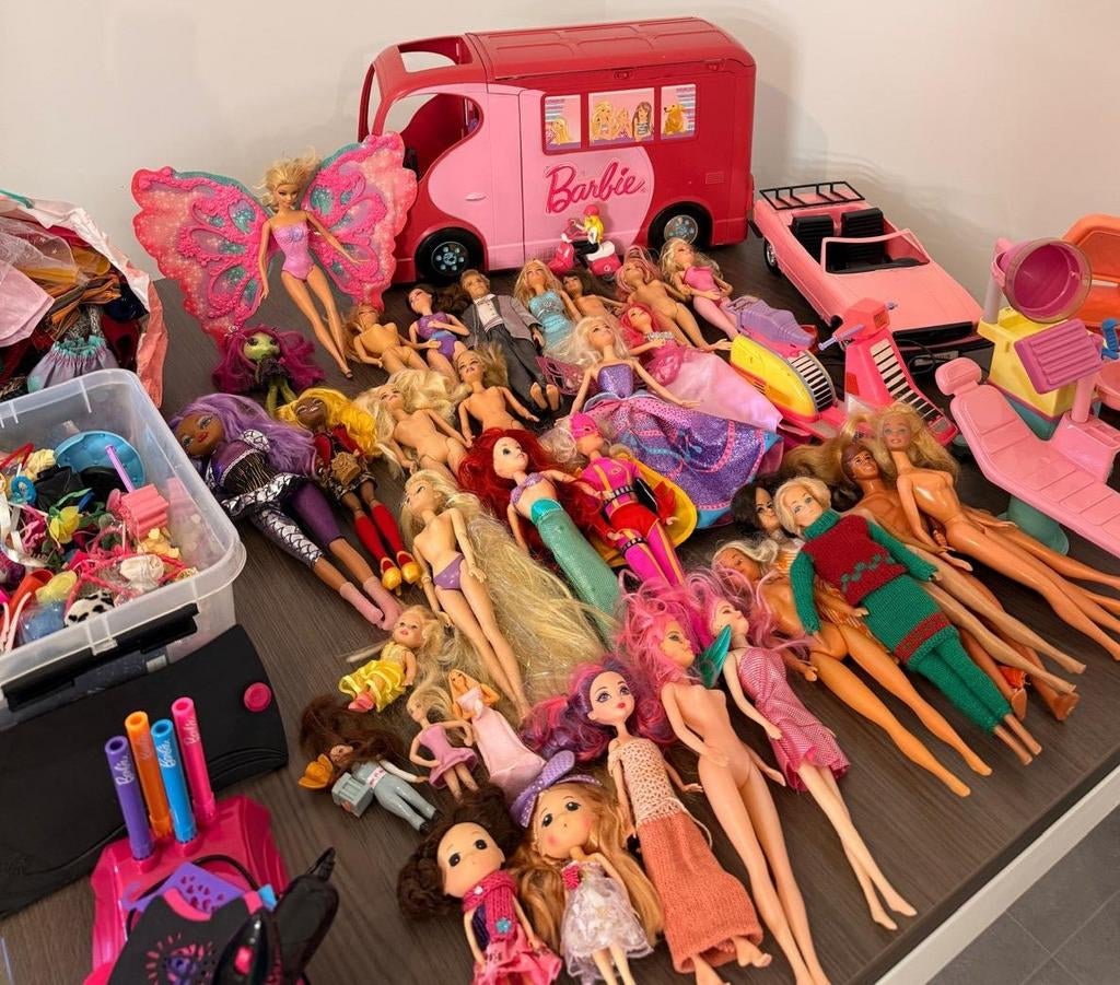 Barbie, Ophalen
