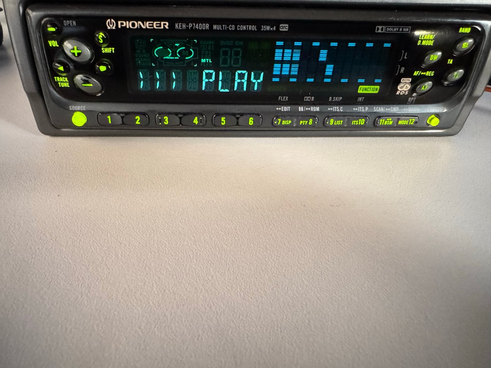 Pioneer KEH-P7400R Autoradio met Bluetooth adapter, Ophalen of Verzenden, Gebruikt