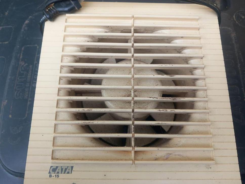 Cata B-15 ventilator werkend  aangeboden., Doe-het-zelf en Verbouw, Ophalen, Gebruikt, Ventilator