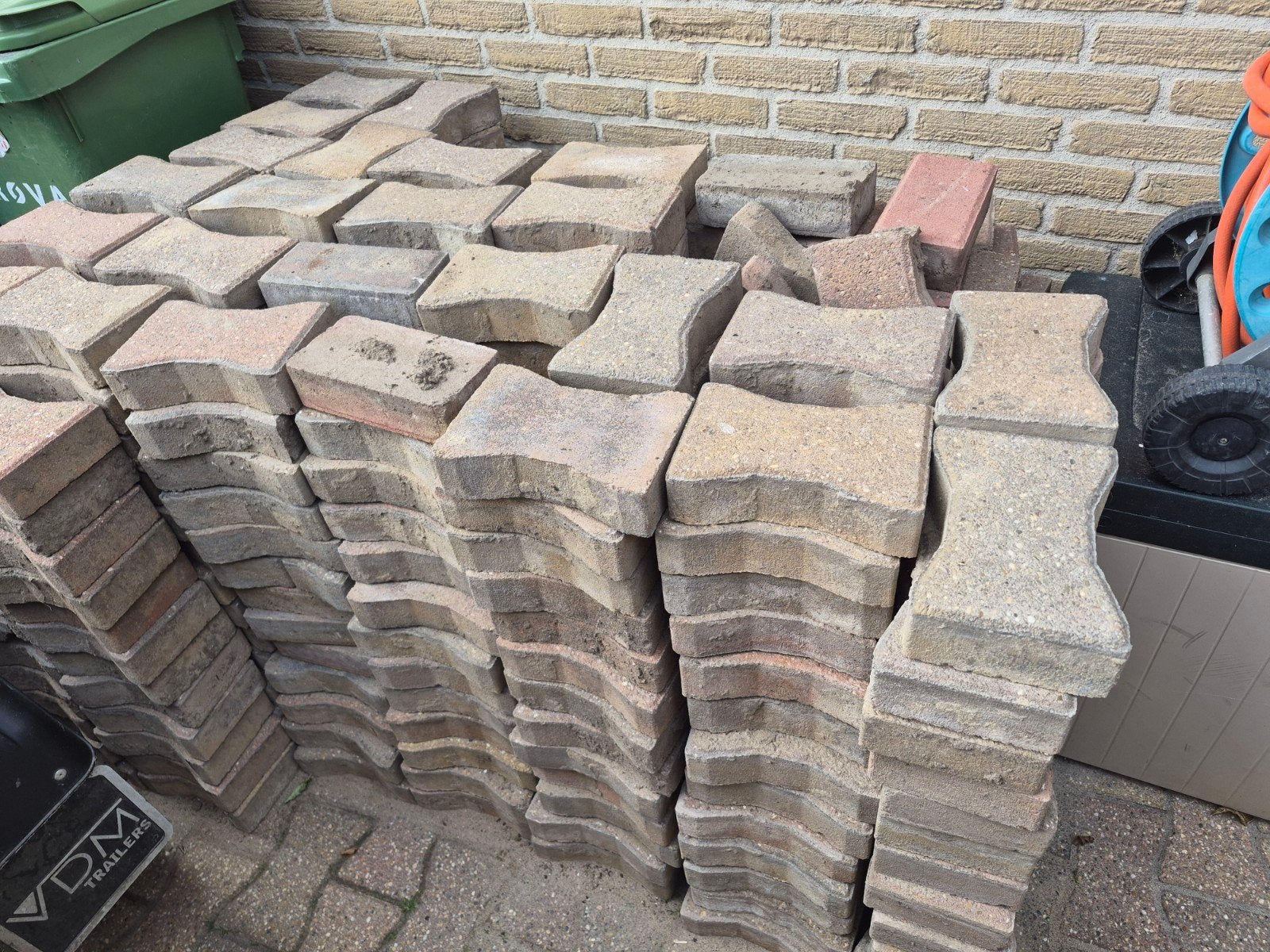GRATIS Direct Ophalen!, Ophalen, Gebruikt, Klinkers, 10 m² of meer