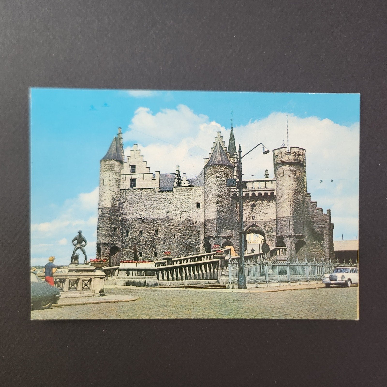 Oude ansichtkaart Het Steen Antwerpen, Verzenden, 1960 tot 1980, Ongelopen, Antwerpen