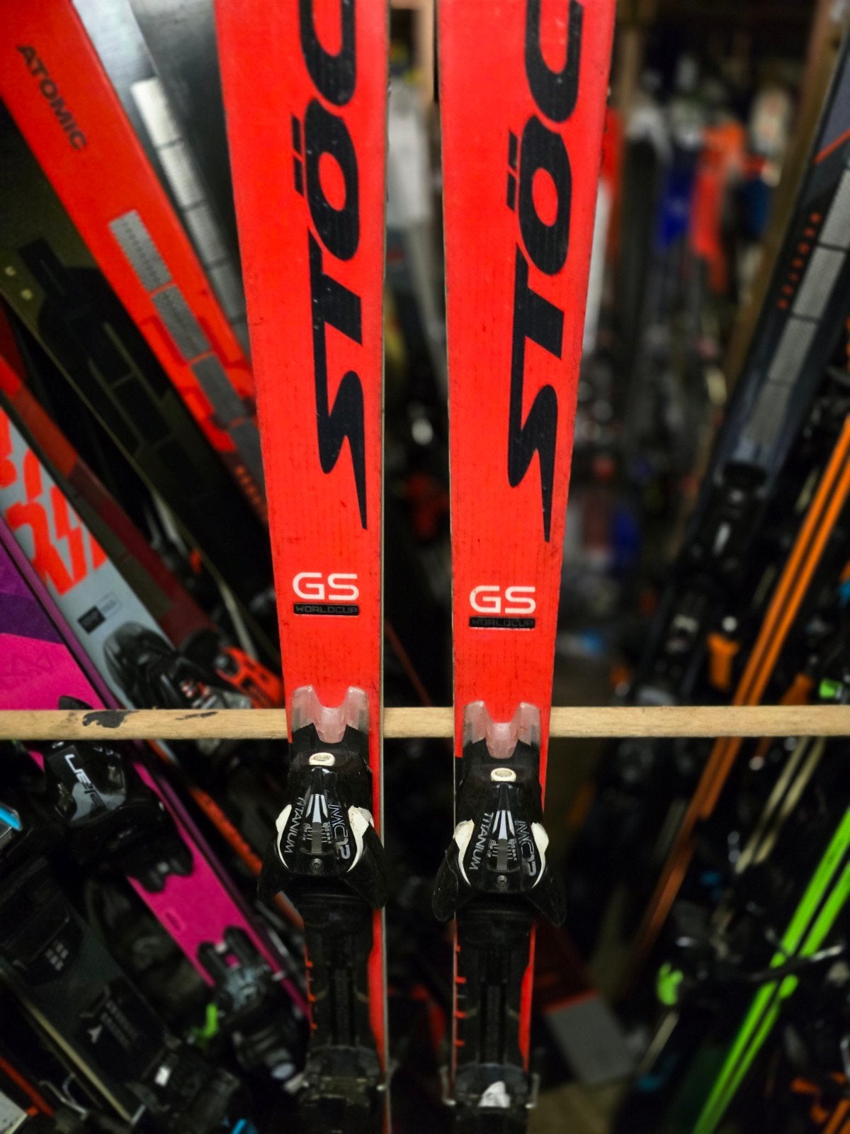 175cm STOCKLI LASER GS WORLDCUP VRT VOOR KENNERS, 160 tot 180 cm, Stockli, Gebruikt, Ophalen of Verzenden