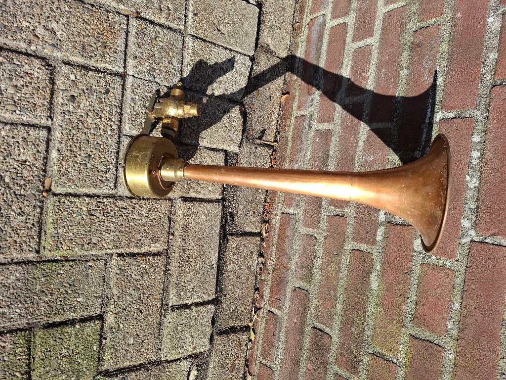 oude scheepshoorn, Ophalen of Verzenden, Gebruikt, Overige typen, Motorboot
