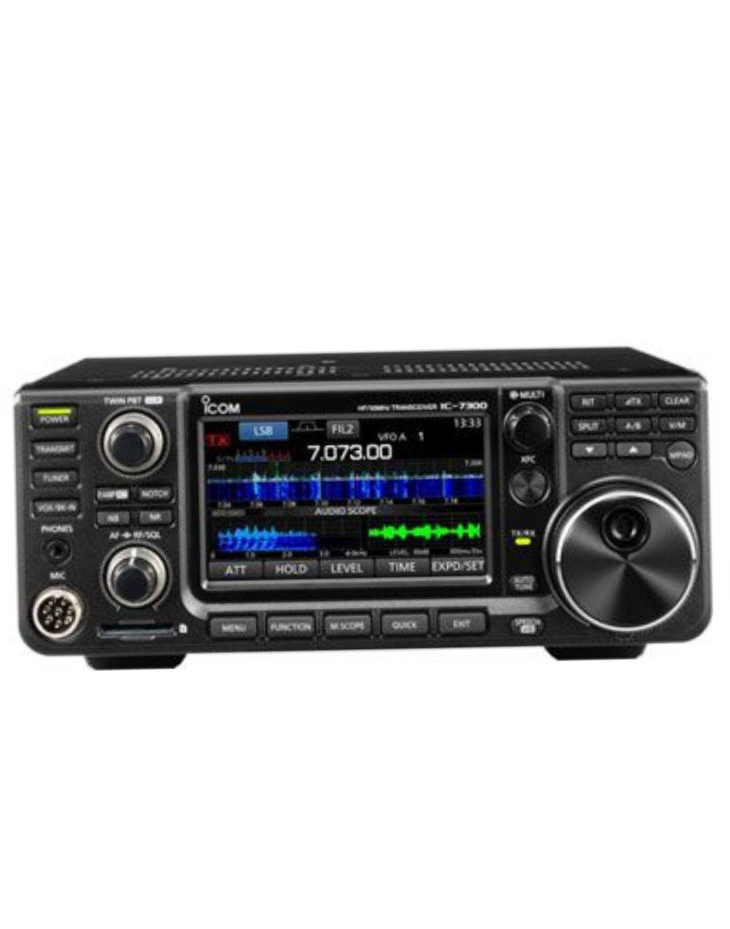 Icom 7300, Ophalen