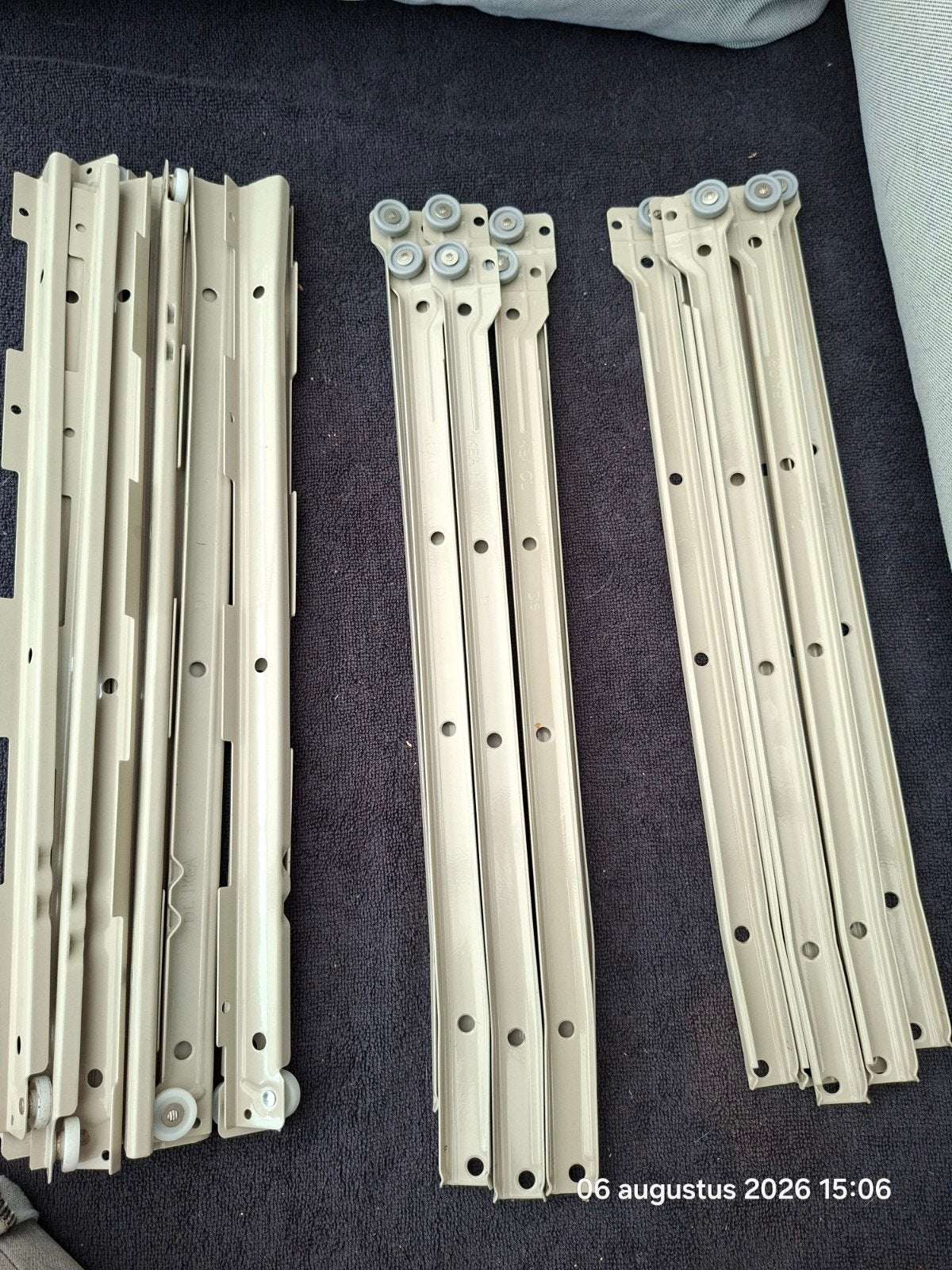 Ikea laderails t.b.v. 6 lades, Ophalen, Zo goed als nieuw, 250 mm of meer