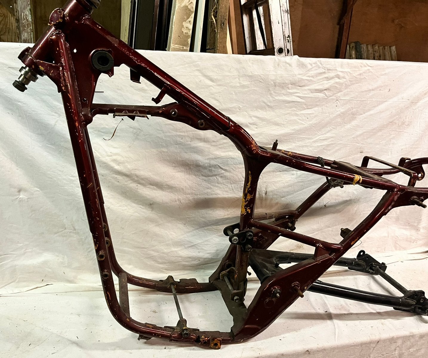 Yamaha xs650 frame excl kenteken, Motoren, Ophalen, Gebruikt