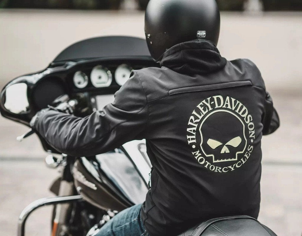Harley Skull Soft Shell Riding Gear Jacket 3-in-1 EU M/L., Ophalen of Verzenden, Nieuw met kaartje, Jas | textiel