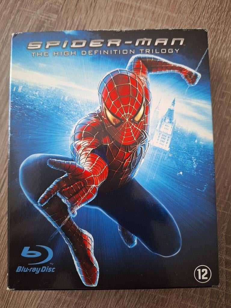 Spider-Man: The High Definition Trilogy (Blu-ray), Cd's en Dvd's, Blu-ray, Zo goed als nieuw, Actie, Boxset, Ophalen of Verzenden