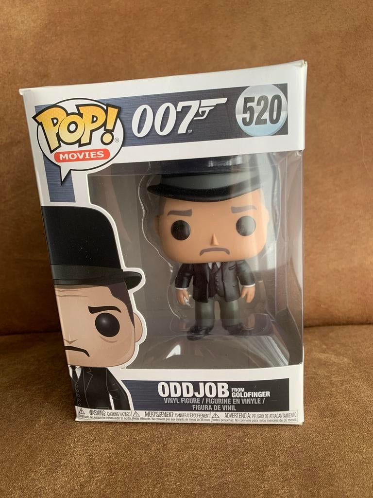 Funko Pop! 007 Oddjob Goldfinger #520, Ophalen of Verzenden, Zo goed als nieuw
