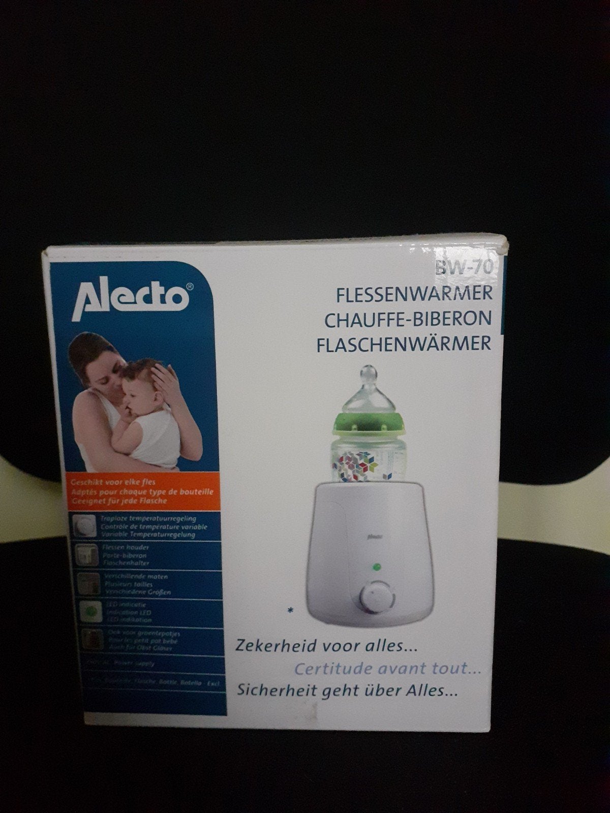 Alecto BW-70 Flessenwarmer - Snel en Veilig, Ophalen of Verzenden, Zo goed als nieuw