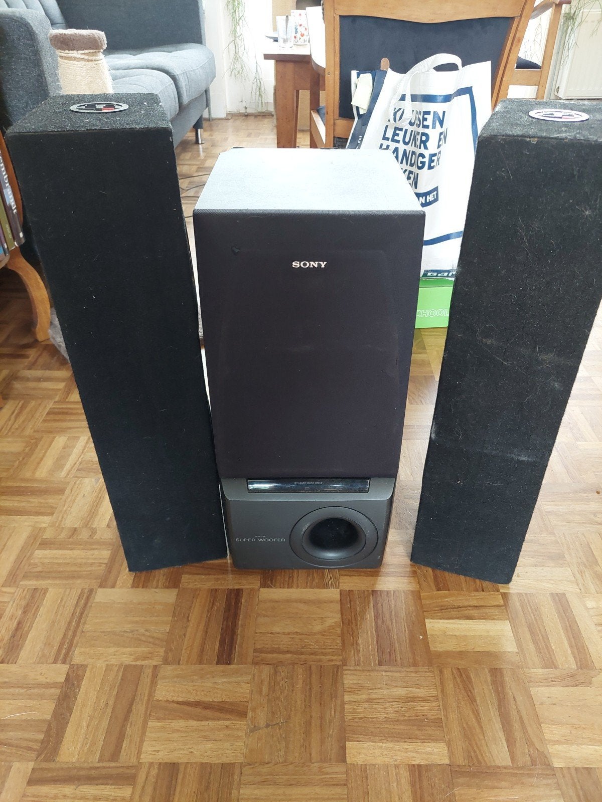 Sony Speaker Systeem SS-LB455 met subwoofer en speakers, Ophalen, Gebruikt, Speakerset, Sony