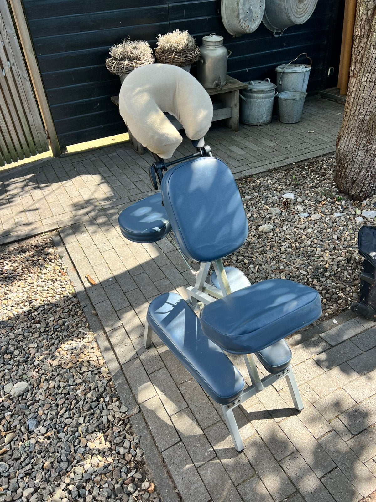 Stoelmassage inklapbaar, Ophalen, Gebruikt, Massagestoel of Kussen