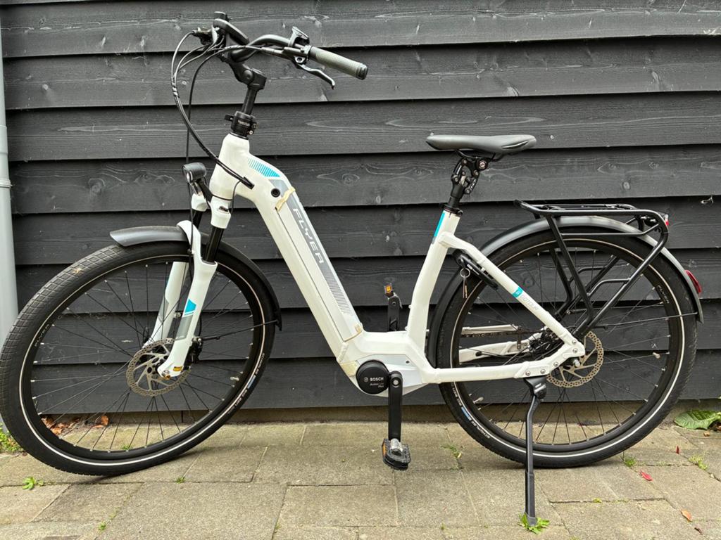 Premium Flyer GoTour6 | Maat M | Slechts 2007km, Zo goed als nieuw, 47 tot 51 cm, 50 km per accu of meer, Ophalen