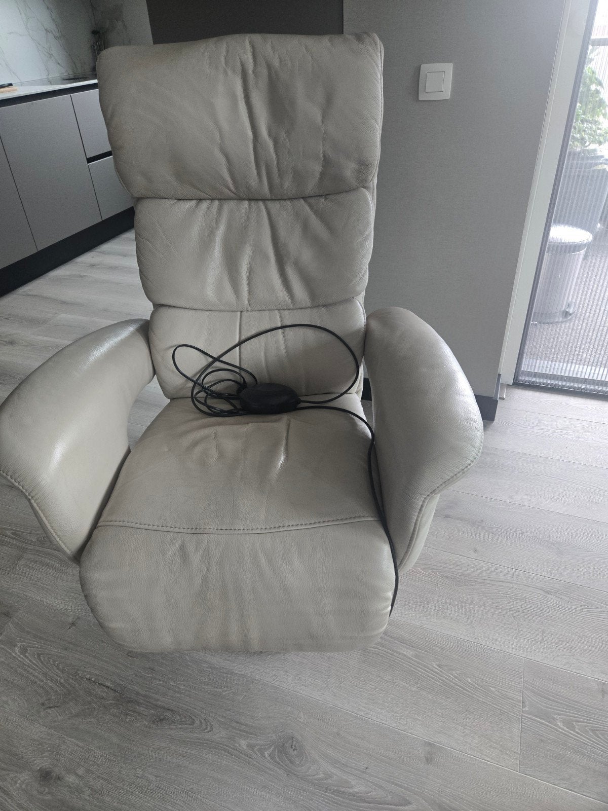 Relaxfauteuil met Verstelbare Rugleuning en Voete