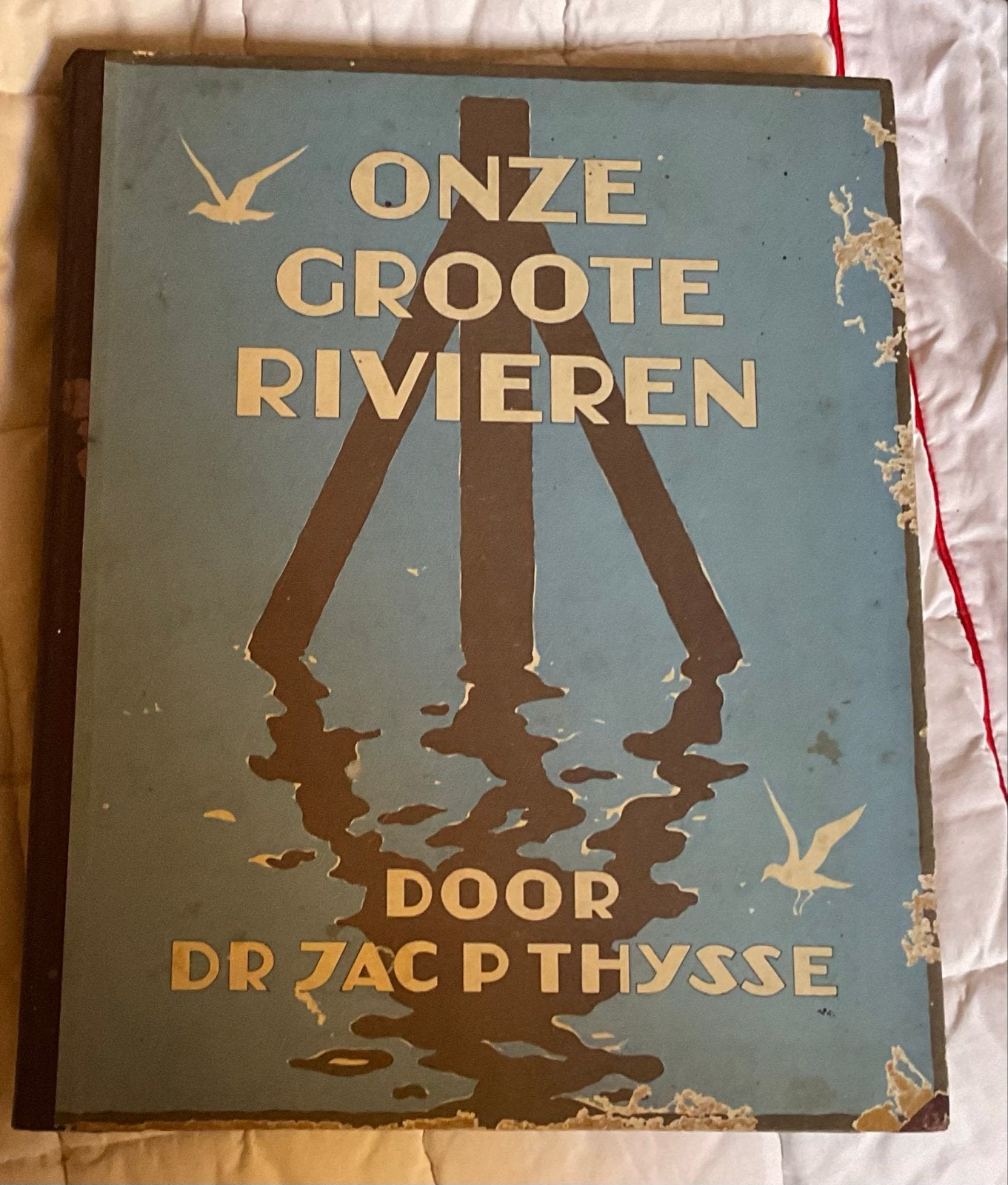 Onze Groote Rivieren - Dr. Jac. P. Thijsse (1918), Ophalen of Verzenden, Gelezen, Natuur algemeen