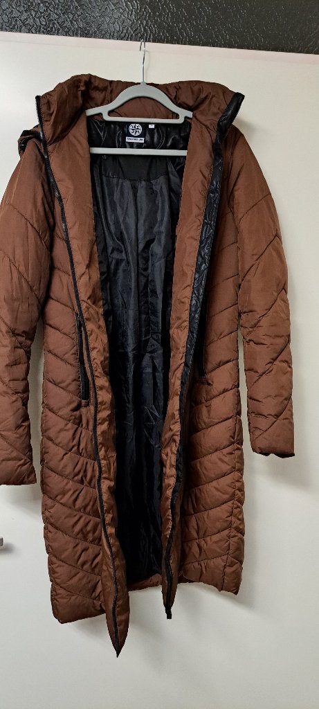 te koop bruine adventure line jas maat 36 nieuw, Kleding | Dames, Bruin, Ophalen of Verzenden, Zo goed als nieuw, Maat 36 (S)