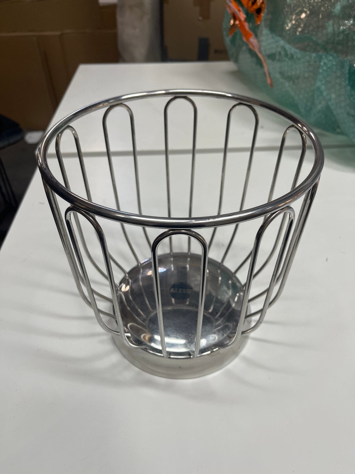 Alessi Fruitschaal/Fruitmand - Stijlvol en Modern Design, Mand, Rond, Ophalen of Verzenden, Zo goed als nieuw