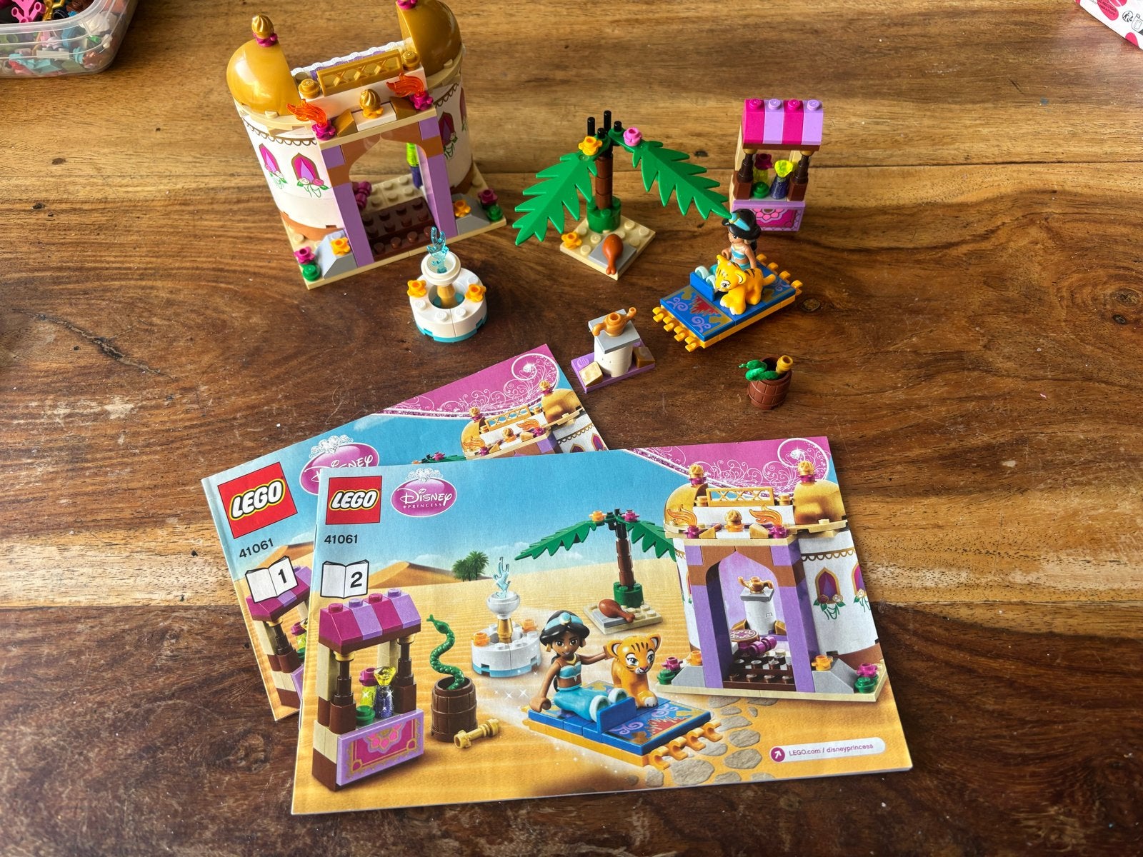 Lego Disney Princess 41061 Jasmine's Exotisch Paleis, Gebruikt, Lego, Ophalen of Verzenden, Compleet
