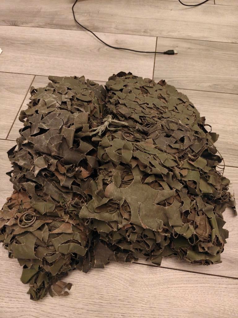 Camouflagenet Defensie 3mx3m, Verzenden, Landmacht, Nederland, Overige typen